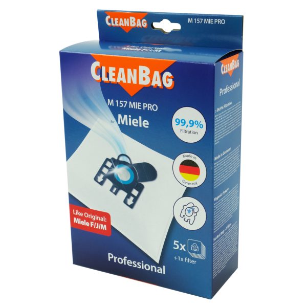 Scanpart Cleanbag Stofzak M 157 Mie Pro Miele 5 Stuks