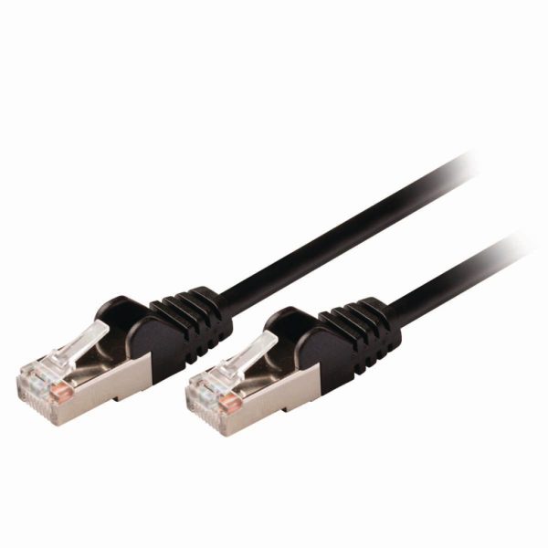 Nedis Ccgp85121Bk10 Cat5E Sf/Utp-Netwerkkabel Rj45 Male - Rj45 Male 1,0 M Zwart