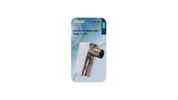 Alecto Acp-160 Coax Plug Haaks Female